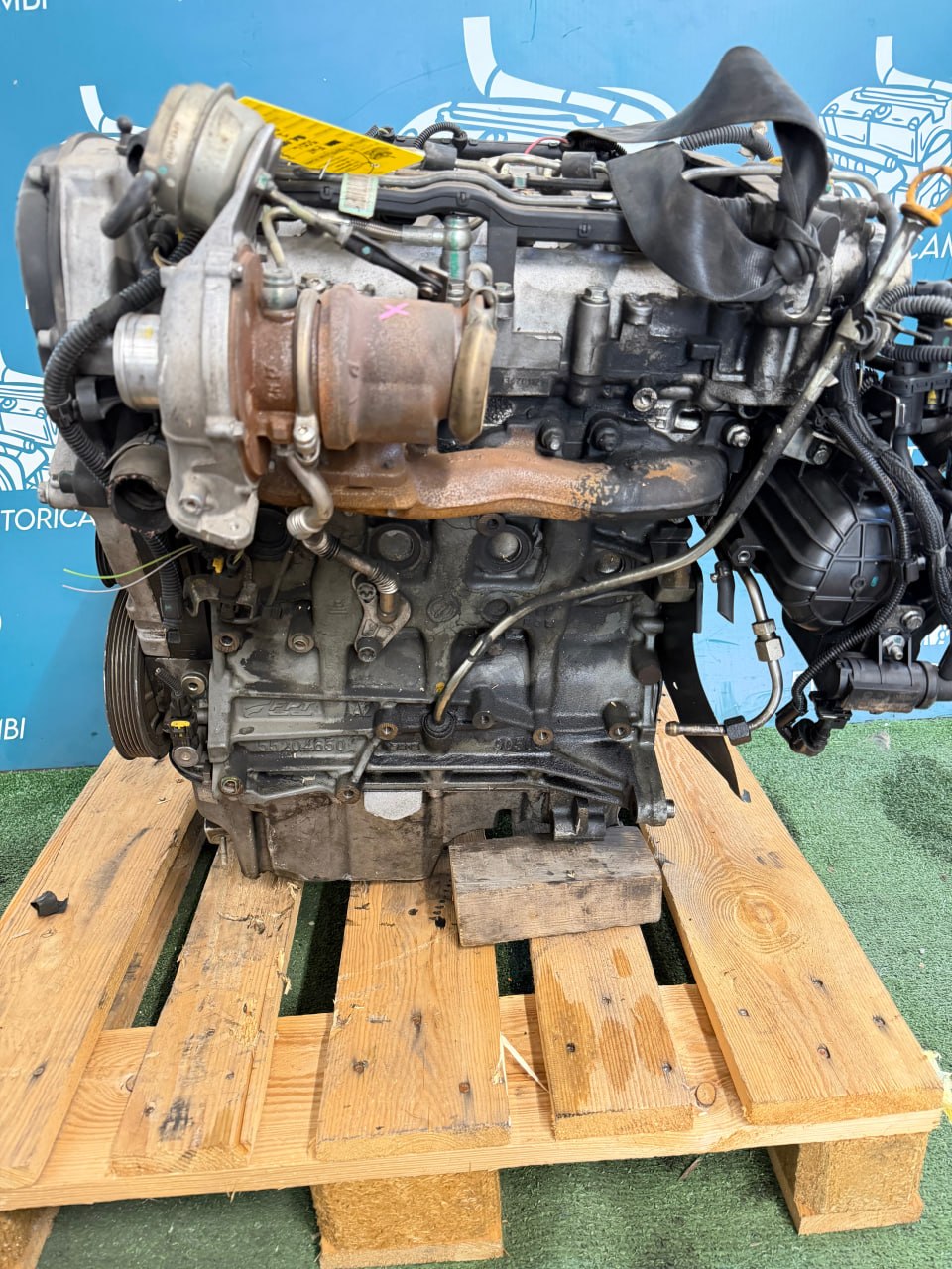 Motore 199B5000 Fiat 500 L 1.6 D anno 2015, esemplare da 124.000 km