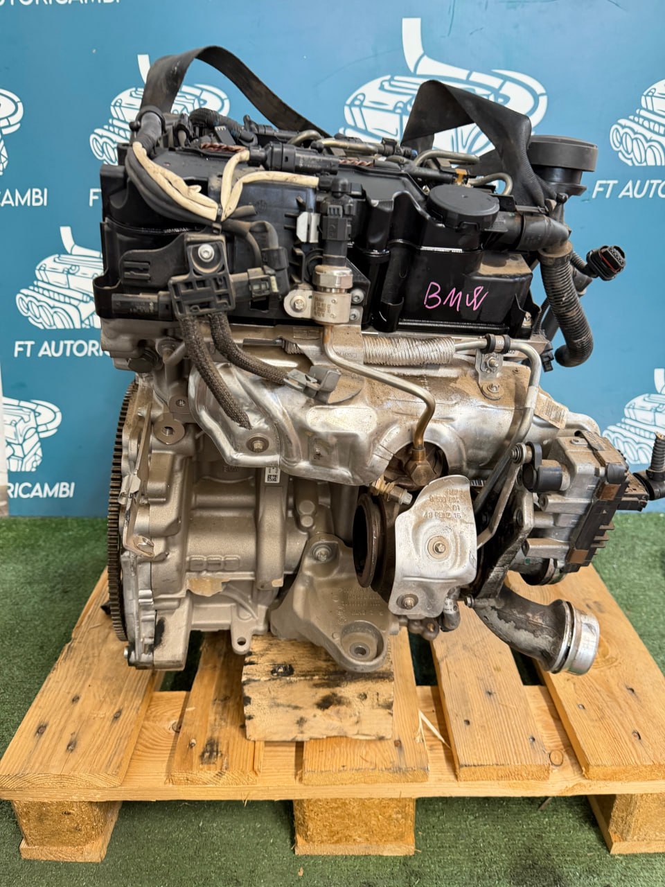 Motore B37D15A BMW Serie 116 1.5 D anno 2018, esemplare da 38.000 km