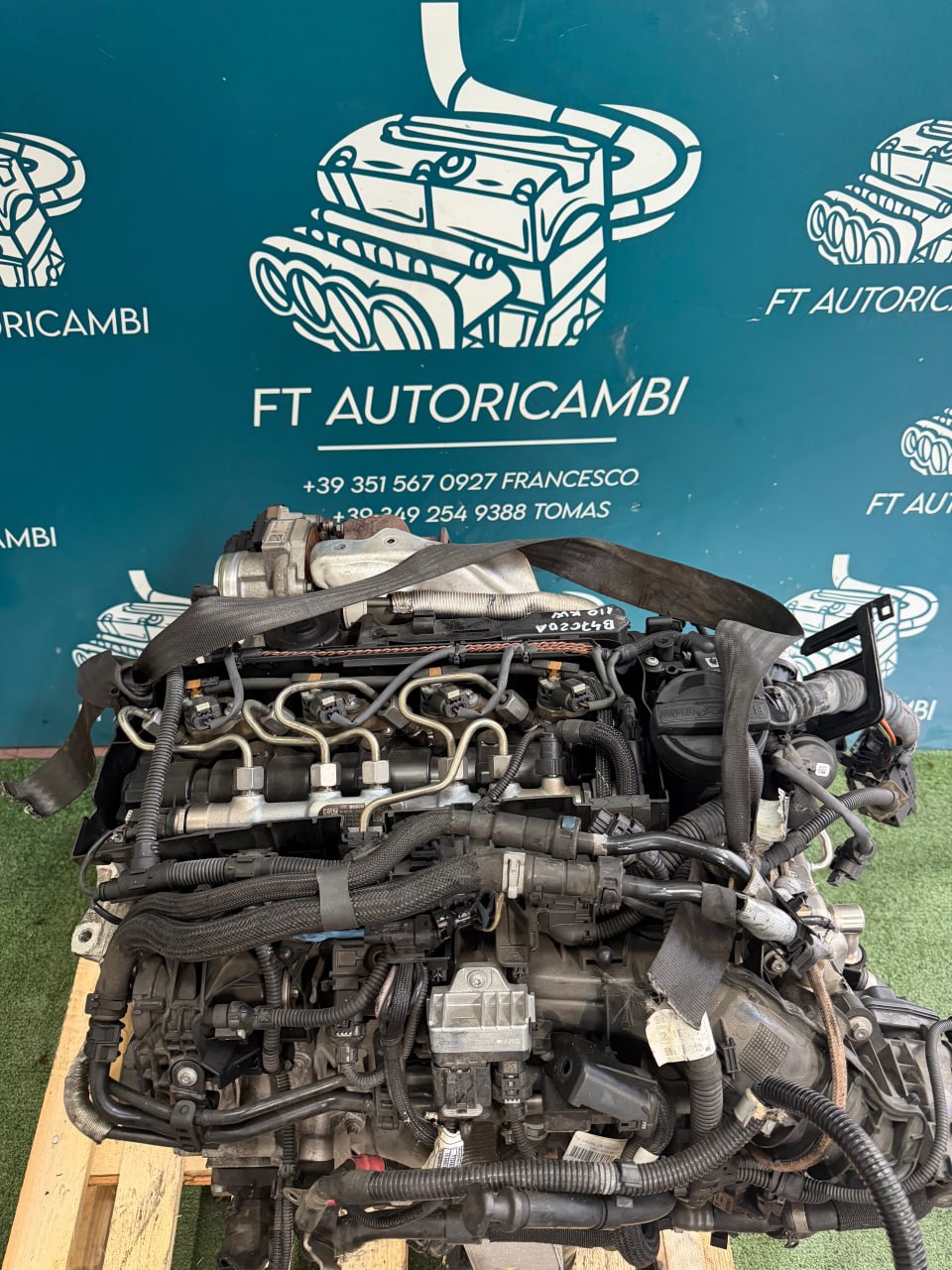Motore B47C20A BMW Serie 2 2.0 D anno 2019, esemplare da 78.000 km