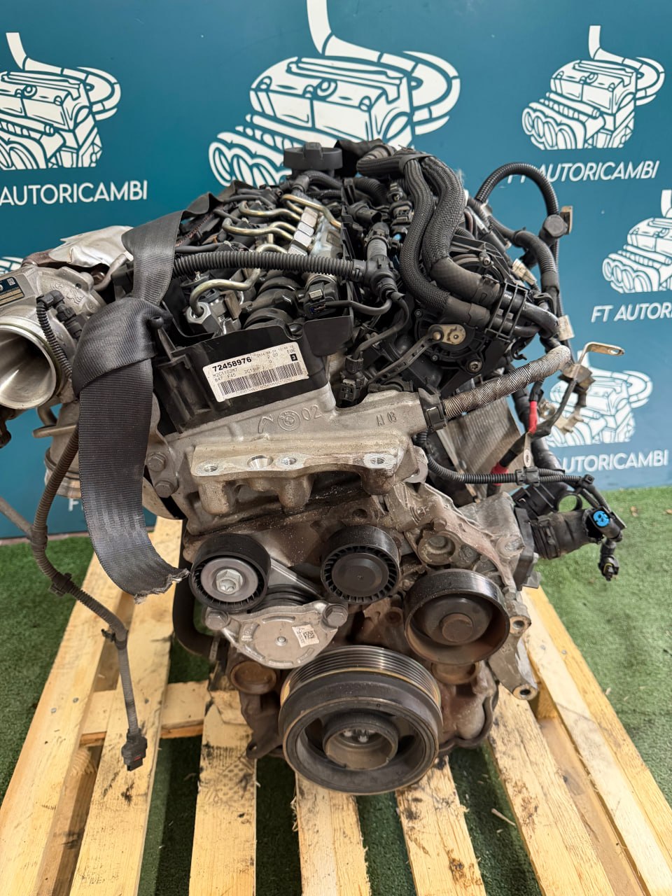 Motore B47C20A BMW Serie 2 2.0 D anno 2019, esemplare da 78.000 km