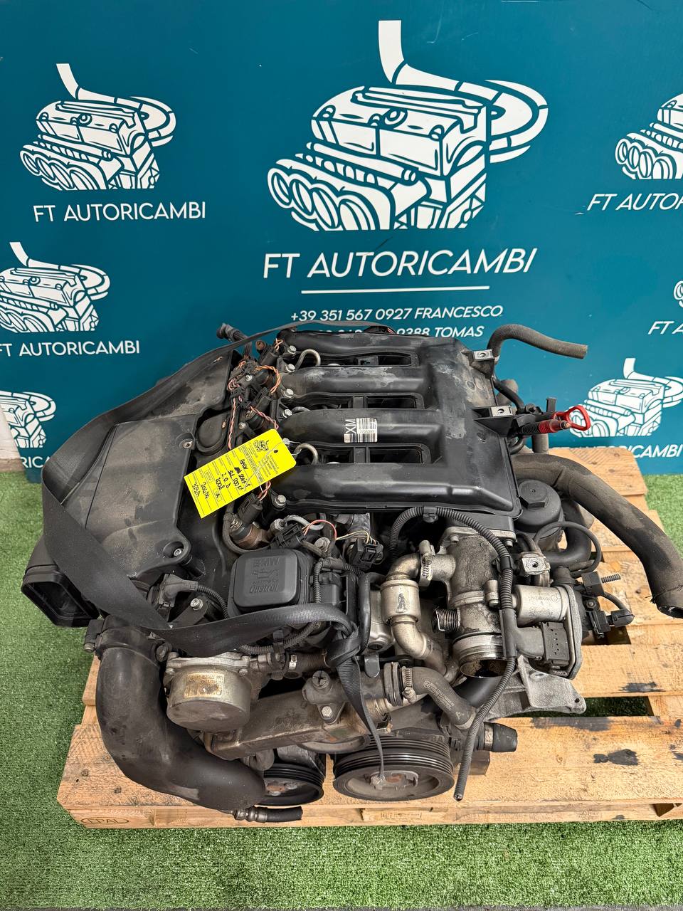 Motore 204D4 BMW Serie 3 2.0 D anno 2008, esemplare da 121.000 km