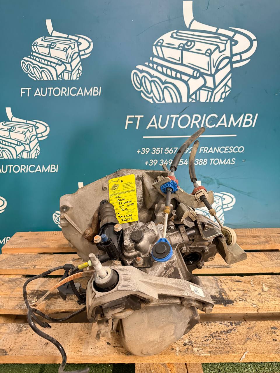 Cambio manuale 312A2000 55241434 Fiat Panda 0.9 B/METANO 5 marce anno 2014, esemplare da 73.000 km