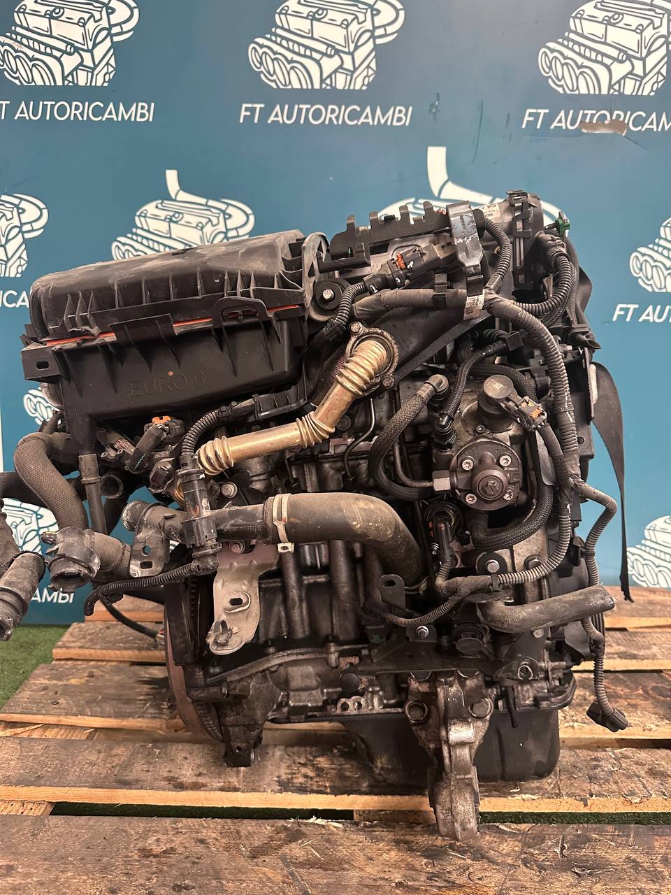 Motore BH02 Peugeot Partner 1.6 D anno 2016, esemplare da 101.000 km