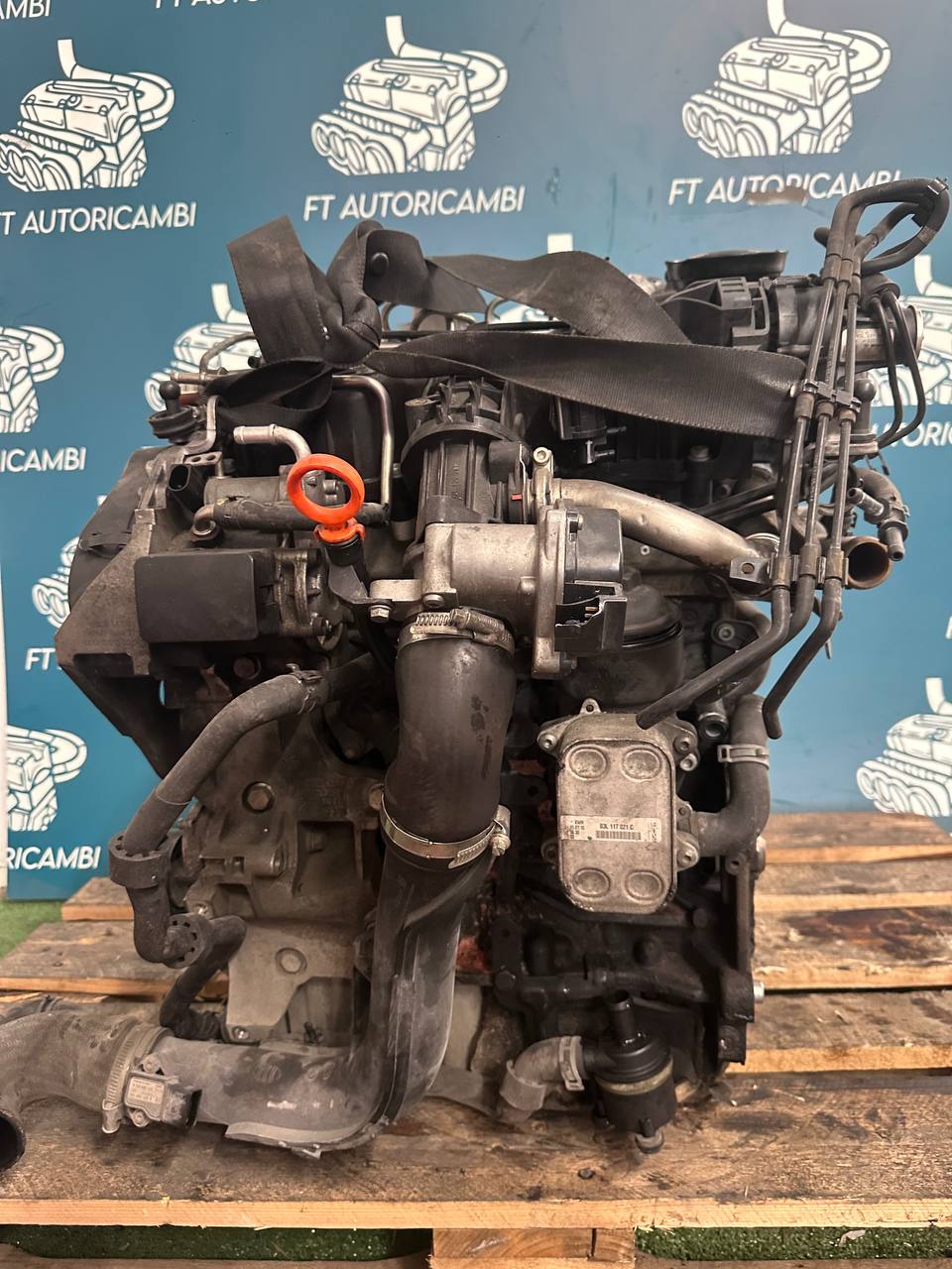 Motore CAY Volkswagen Polo 1.6 D anno 2012, esemplare da 136.000 km