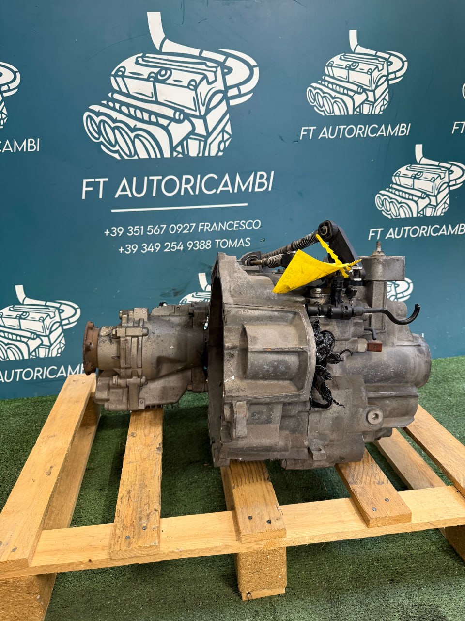 Cambio manuale BKD 02Q301107 Volkswagen Golf V 2.0 D 6 marce 4x4 anno 2006, esemplare da 184.000 km