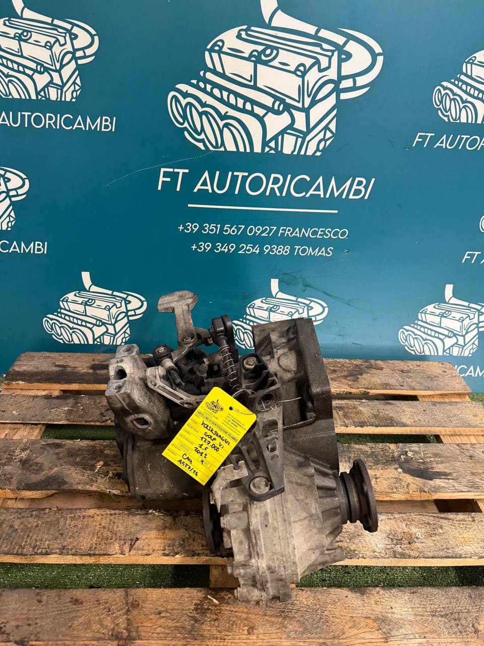 Cambio manuale CAY LHW Volkswagen Golf 6 1.6 D 5 marce anno 2012, esemplare da 127.000 km