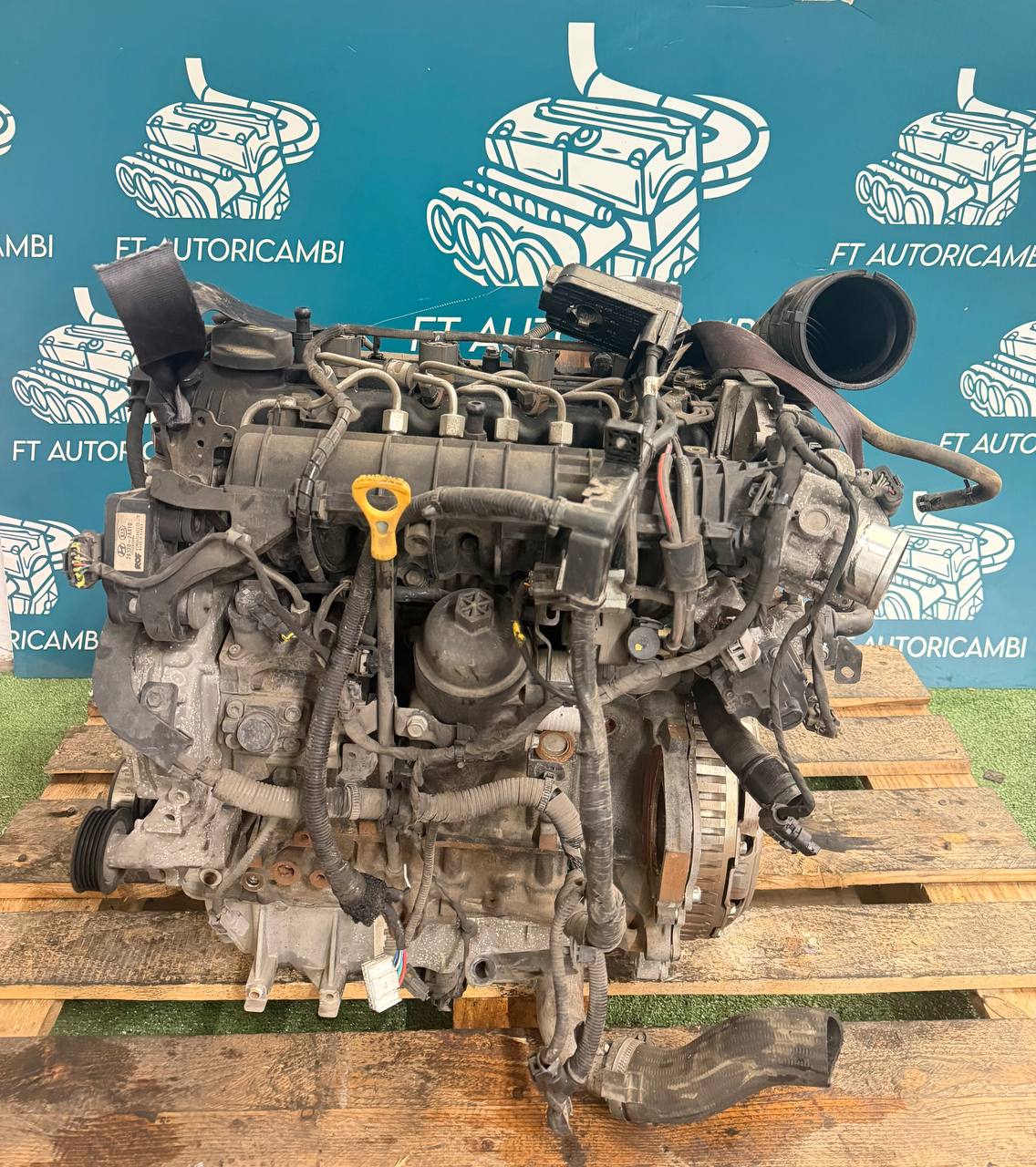 Motore D4FD Hyundai I X35 1.7 D anno 2015, esemplare da 134.000 km