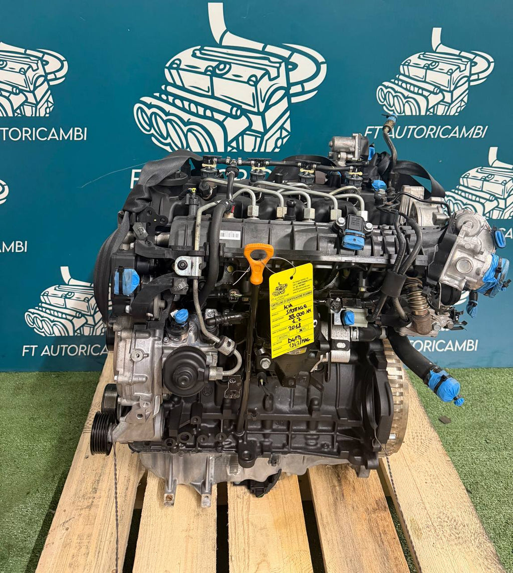 Motore D4FD Kia Sportage 1.7 D anno 2018 Euro 6, esemplare da 88.000 km