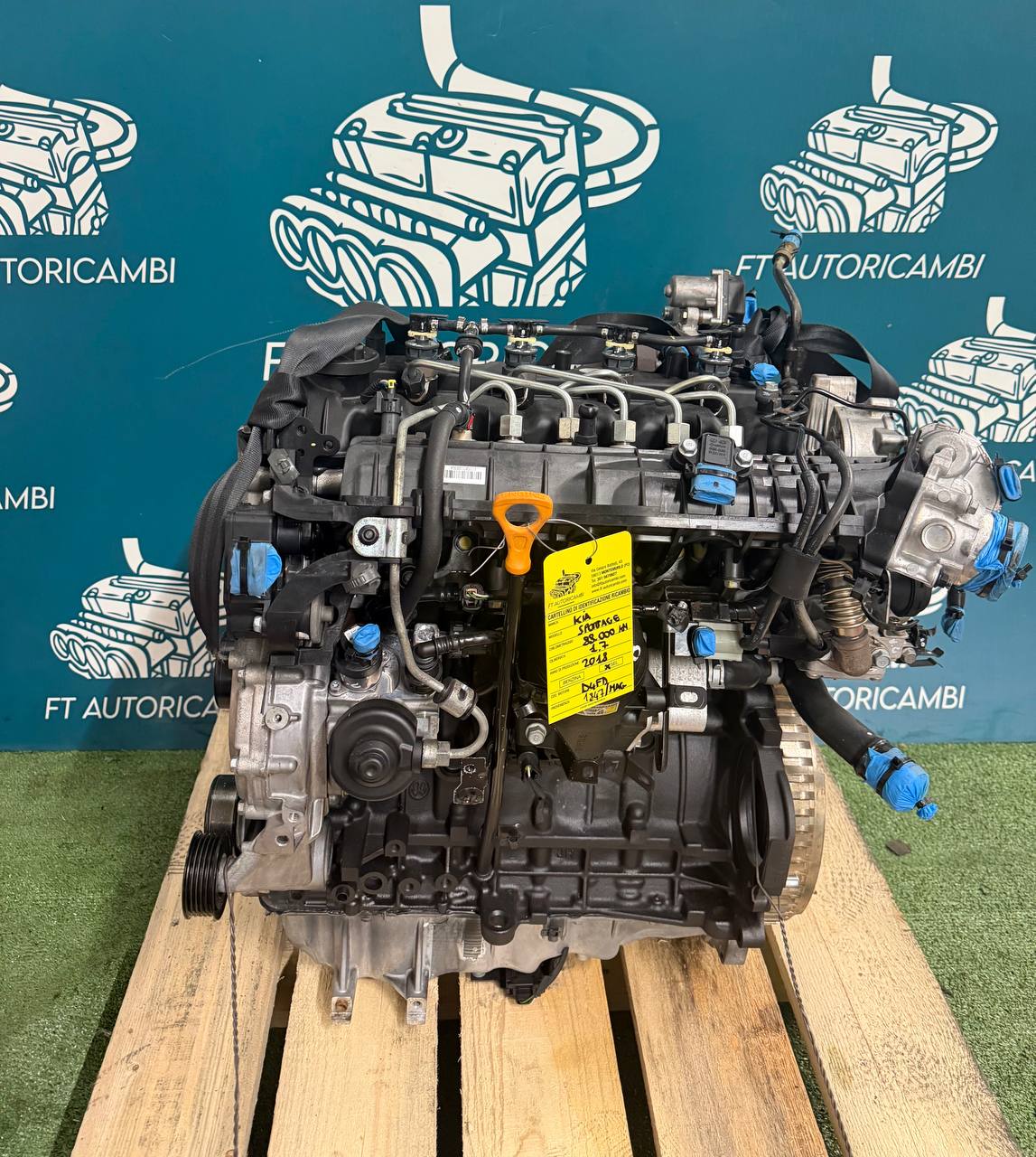 Motore D4FD Kia Sportage 1.7 D anno 2018 Euro 6, esemplare da 88.000 km