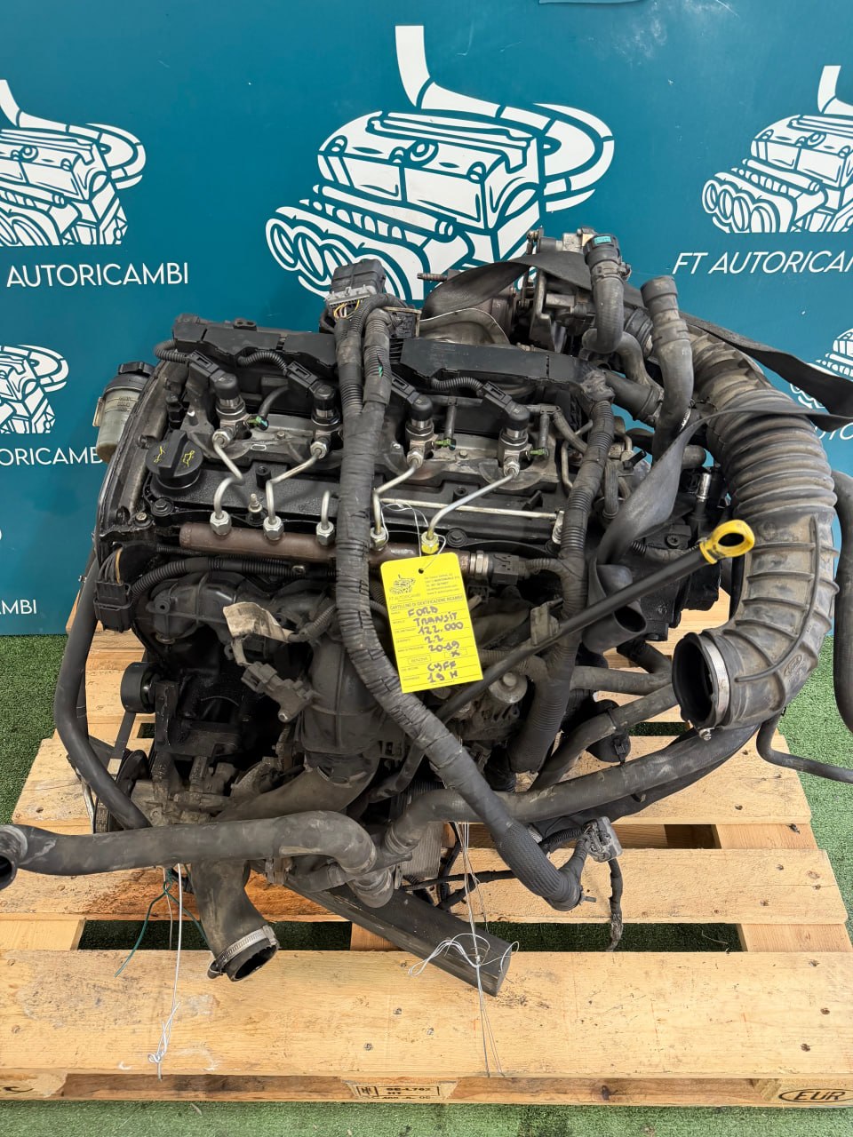 Motore CYFF Ford Transit 2.2 D anno 2019, esemplare da 122.000 km